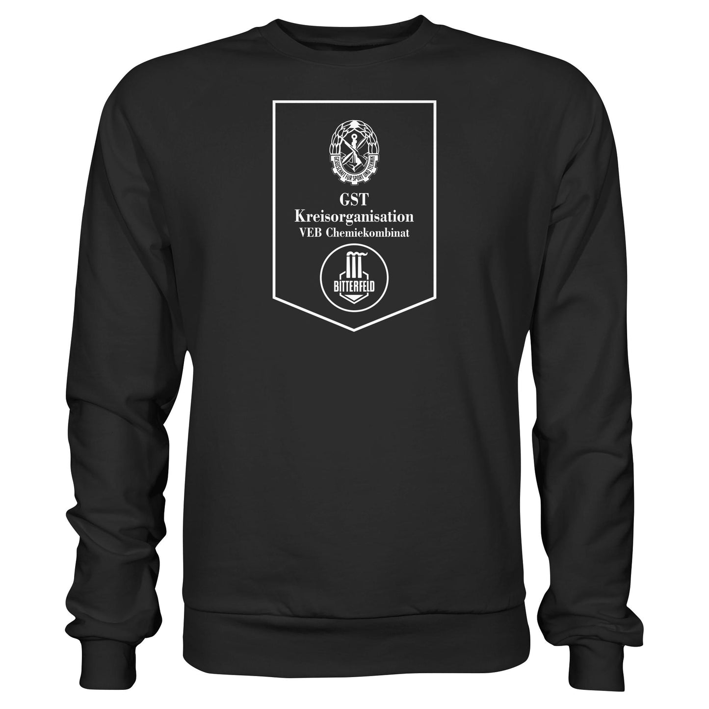 DDR Ostalgie Pullover Unisex • GST DES VEB CHEMIEKOMBINAT BITTERFELD