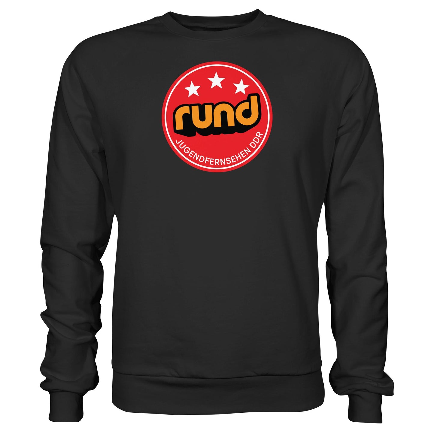 DDR Ostalgie Pullover Unisex • RUND - JUGENDFERNSEHEN DDR