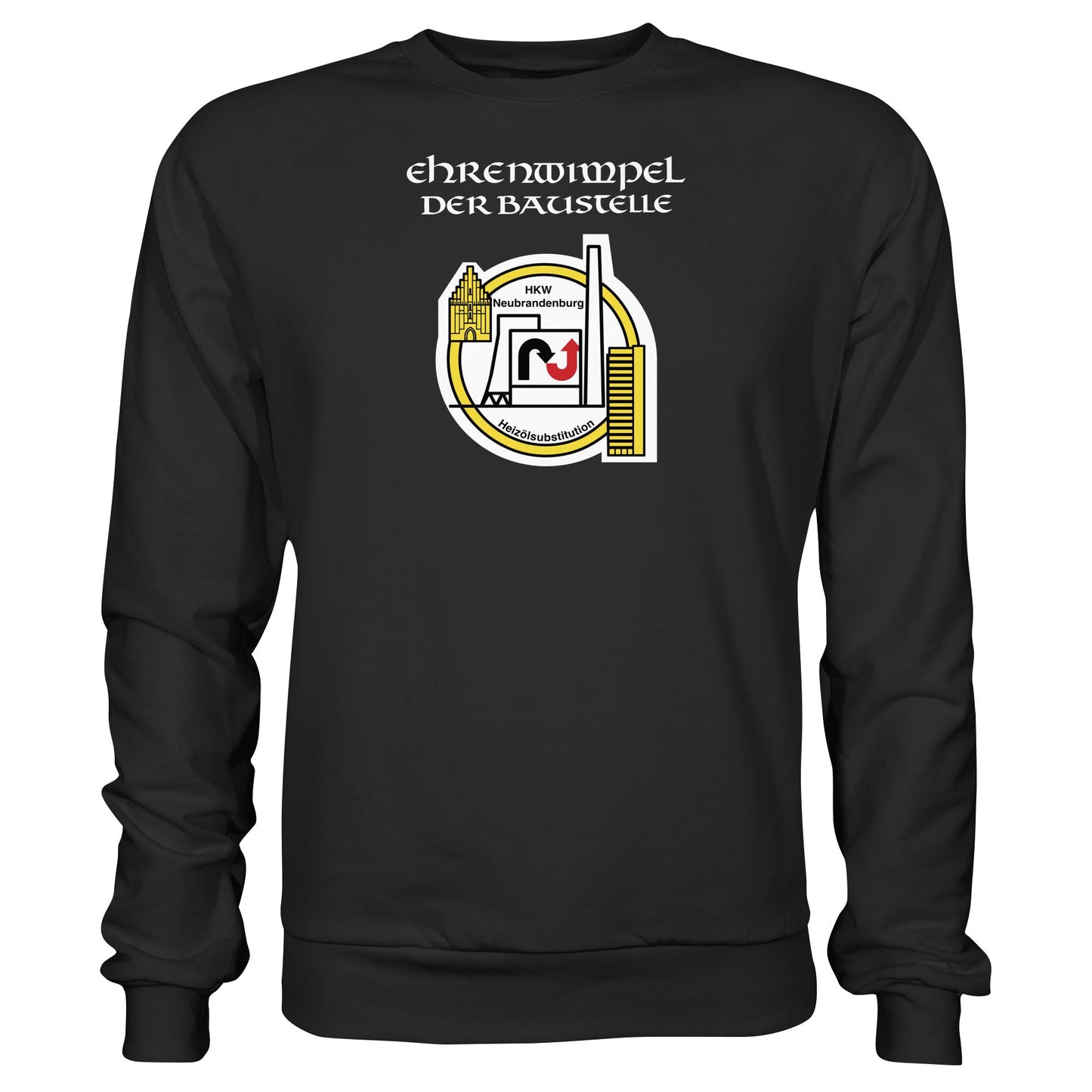 DDR Ostalgie Pullover Unisex • EHRENWIMPEL HKW NEUBRANDENBURG