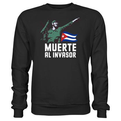 DDR Ostalgie Pullover Unisex • KUBA - MUERTE AL INVASOR