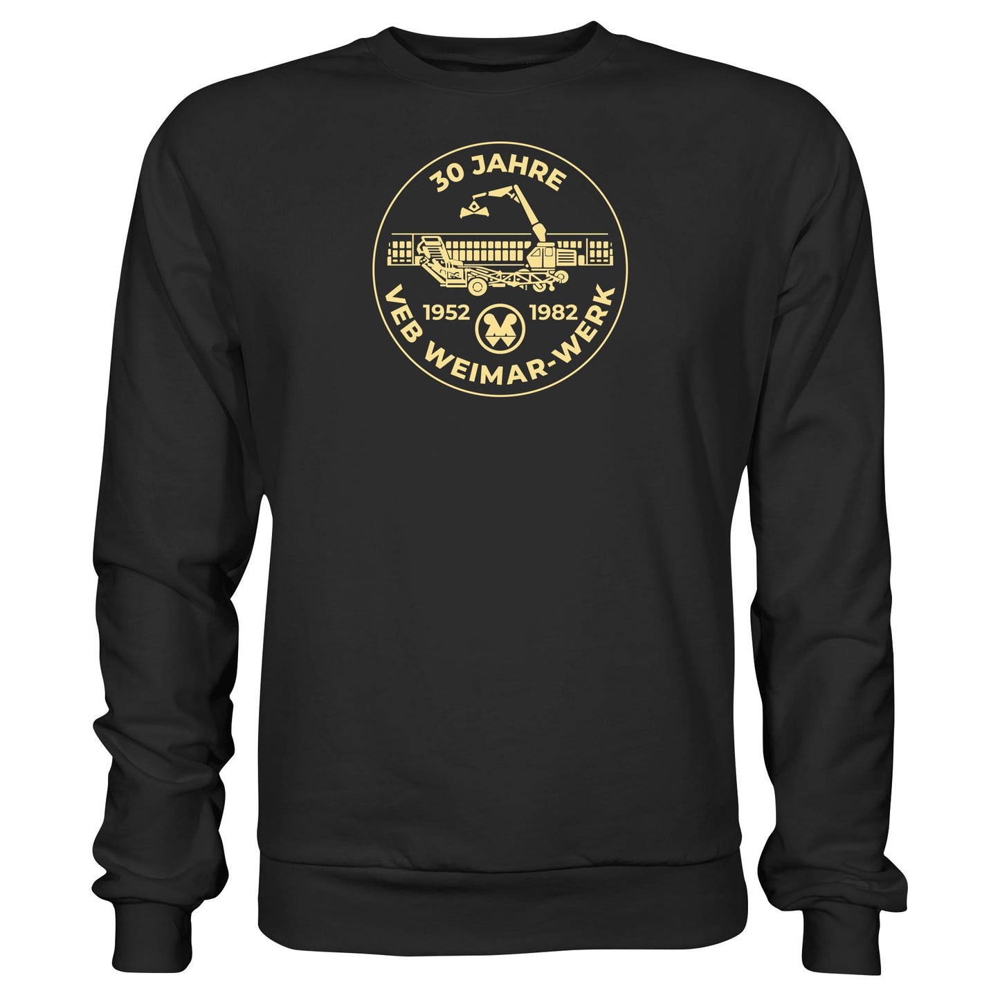 DDR Ostalgie Pullover Unisex • 30 JAHRE VEB WEIMAR-WERK