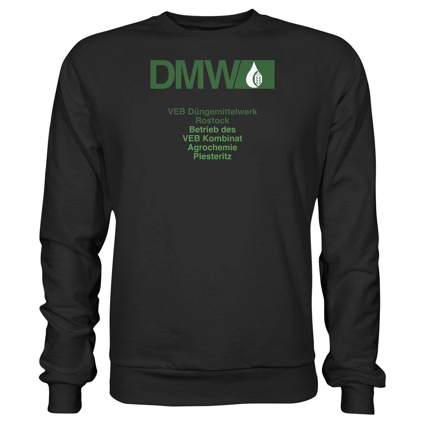 DDR Ostalgie Pullover Unisex • VEB DÜNGEMITTELWERK ROSTOCK