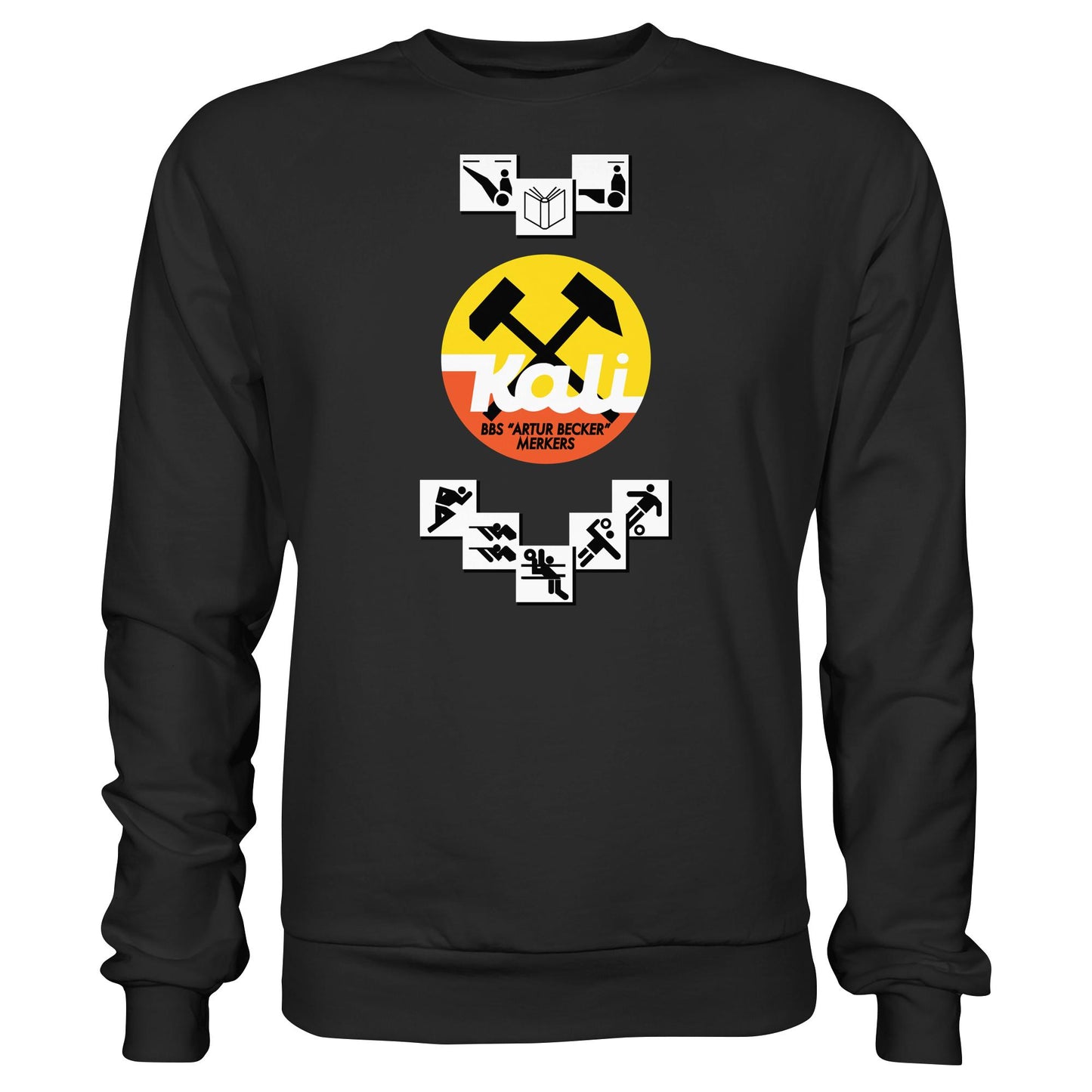 DDR Ostalgie Pullover Unisex • BBS KALI ARTUR BECKER - MERKERS
