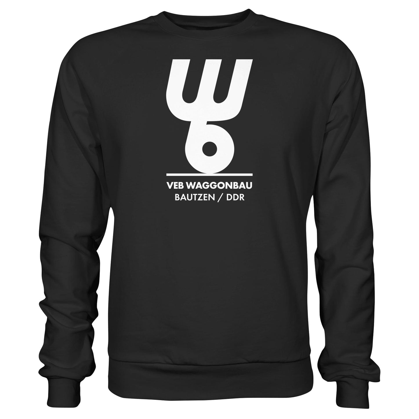 DDR Ostalgie Pullover Unisex • VEB WAGGONBAU BAUTZEN
