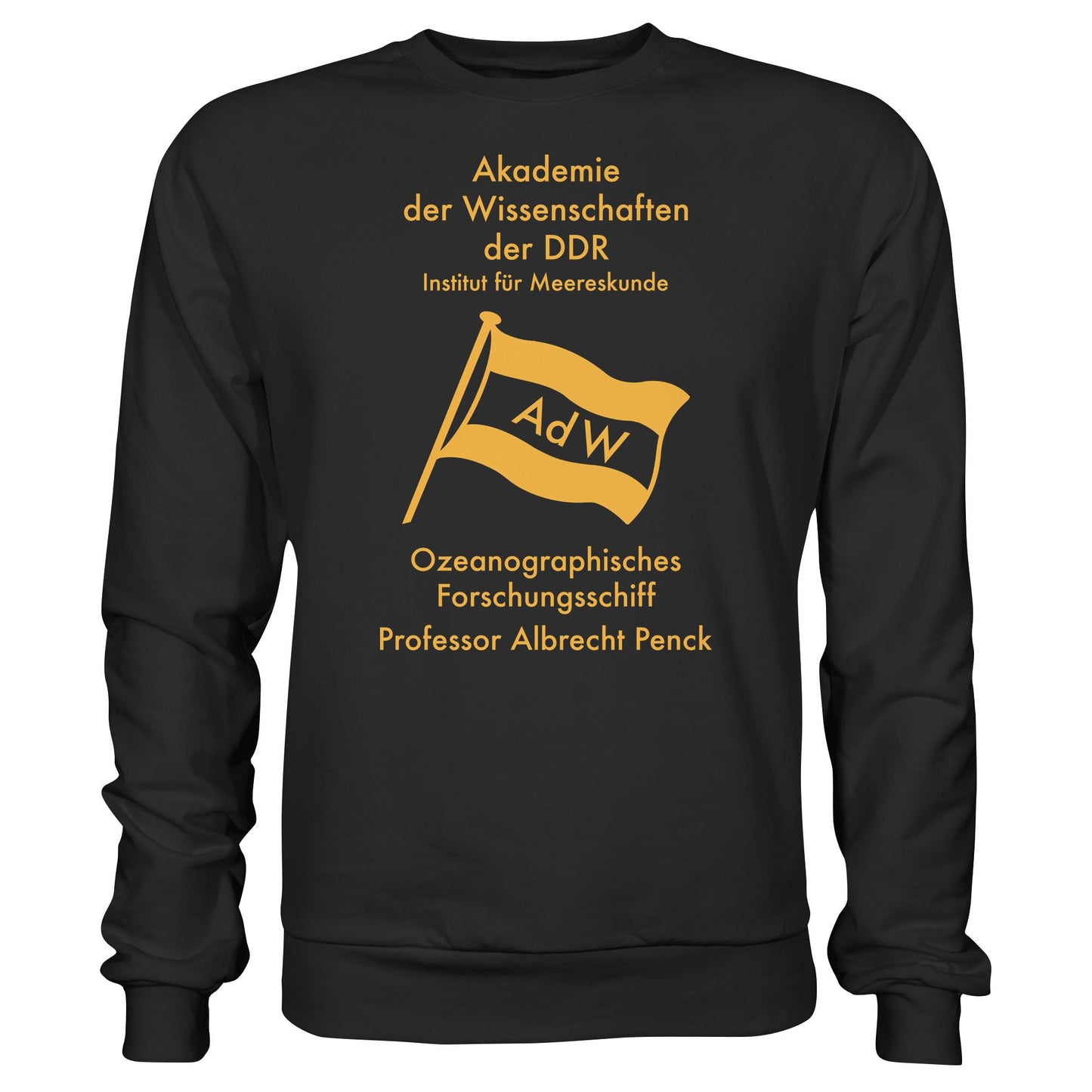 DDR Ostalgie Pullover Unisex • OZEONOGRAPHISCHES FORSCHUNGSSCHIFF ALBRECHT PENCK