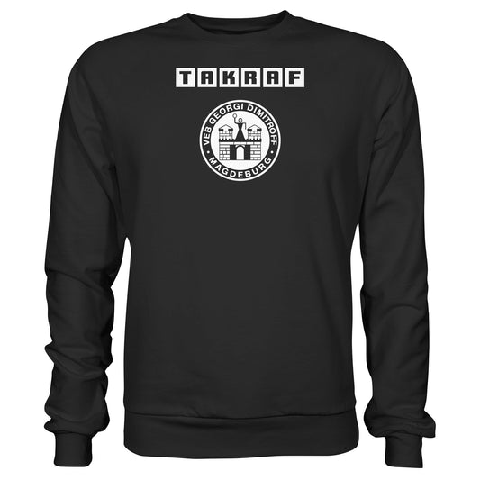 DDR Ostalgie Pullover Unisex • TAKRAF - VEB GEORGI DIMITROFF MAGDEBURG