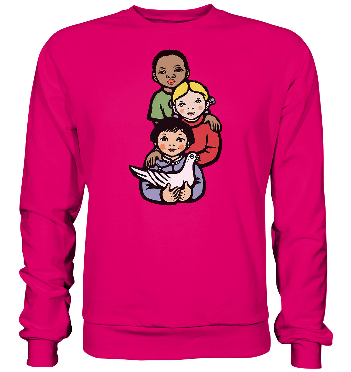 DDR Ostalgie Pullover Unisex • WELTFRIEDEN - WORLD PEACE, LI BING-FAN 1967