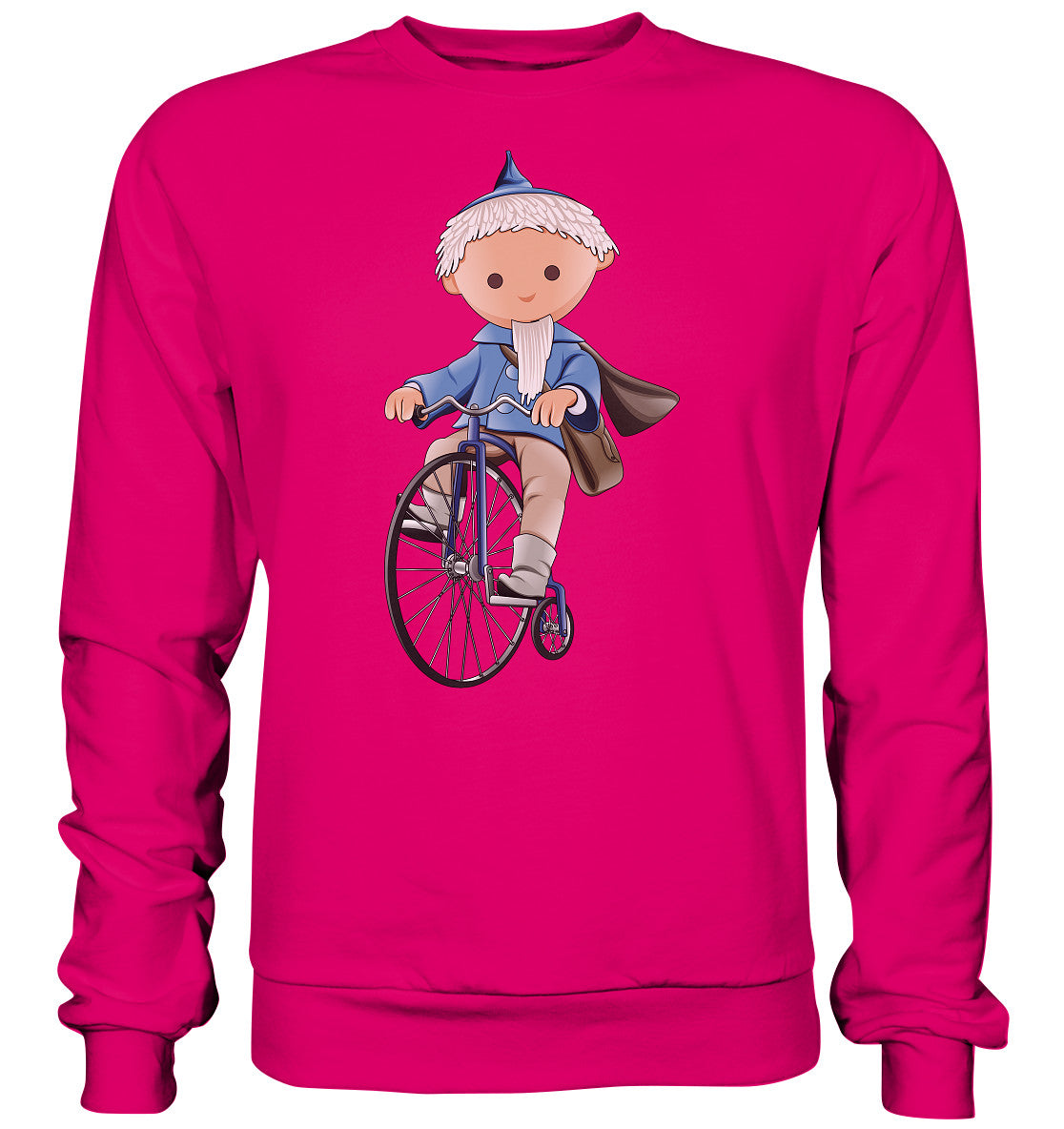 DDR Ostalgie Pullover Unisex • UNSER SANDMÄNNCHEN - AUF DEM HOCHRAD - BLAU (PU-97, 1969)