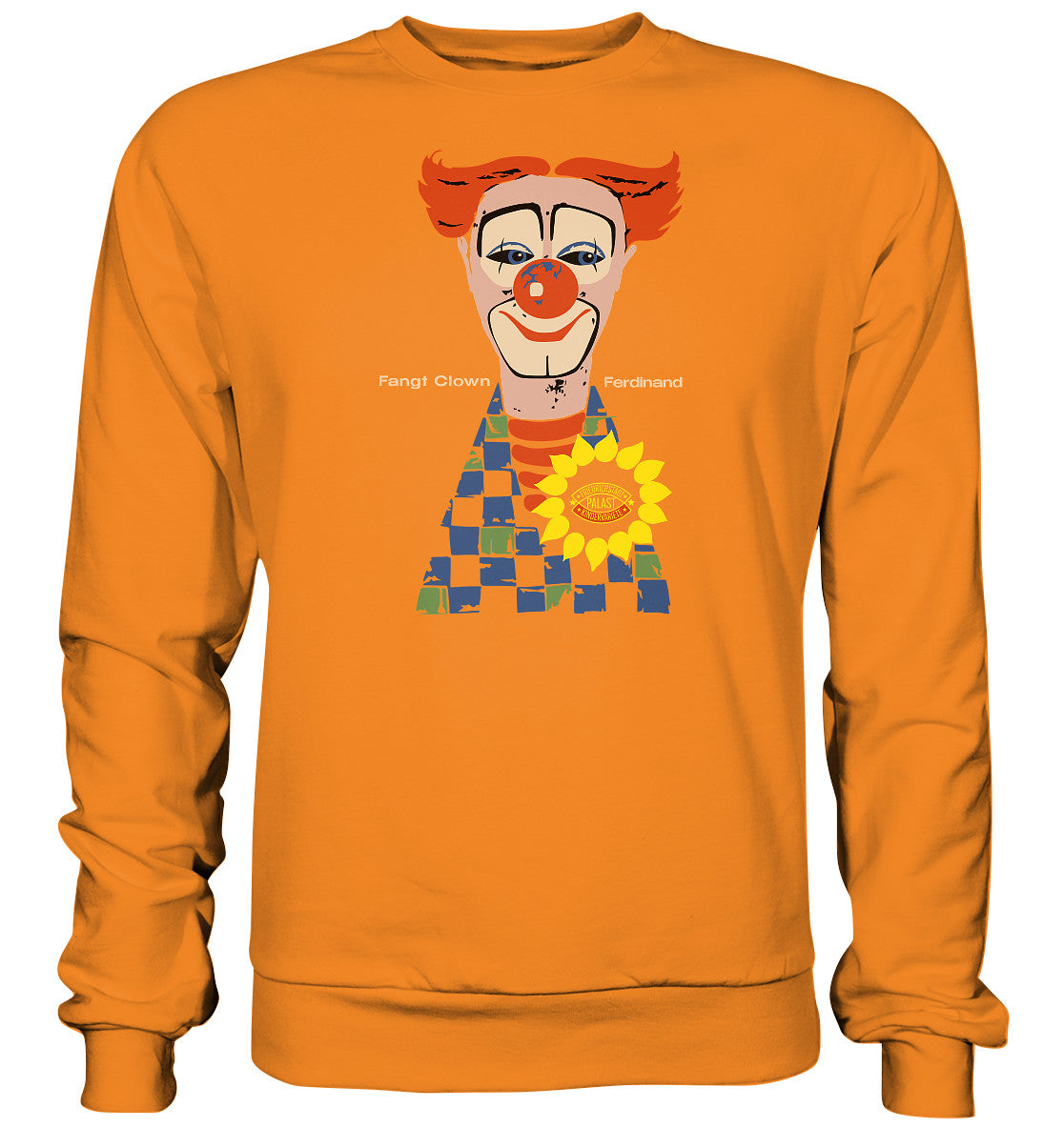 DDR Ostalgie Pullover Unisex • FANGT CLOWN FERDINAND - FRIEDRICHSTADTPALAST BERLIN