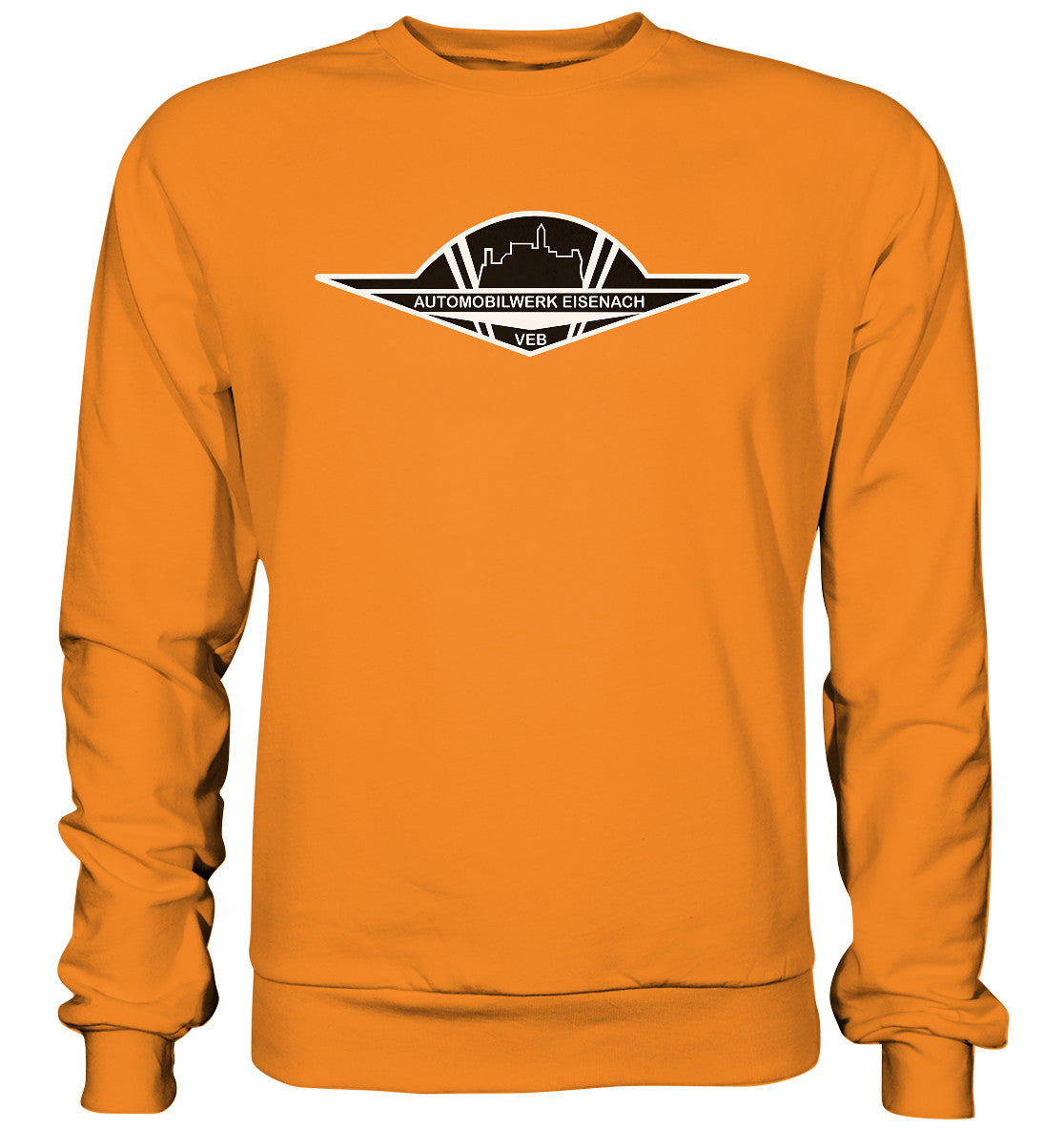 DDR Ostalgie Pullover Unisex • AUTOMOBILWERK EISENACH - monochrom