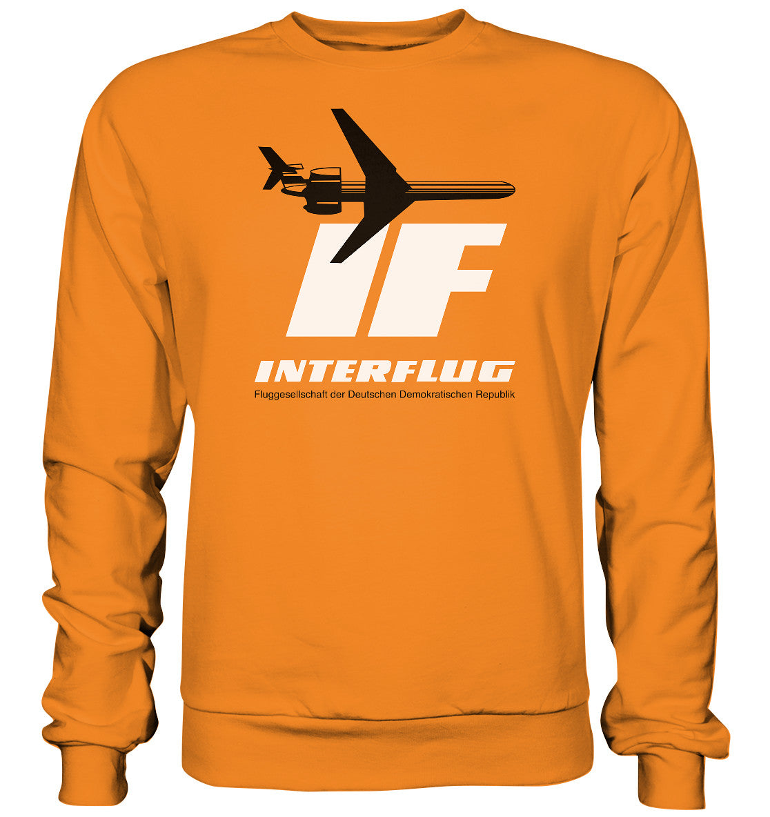 DDR Ostalgie Pullover Unisex • IF - INTERFLUG DDR - ORIGINAL WERBUNG