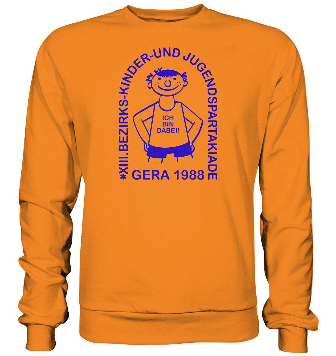 PULLOVER UNISEX • JUGENDSPARTAKIADE - GERA 1988
