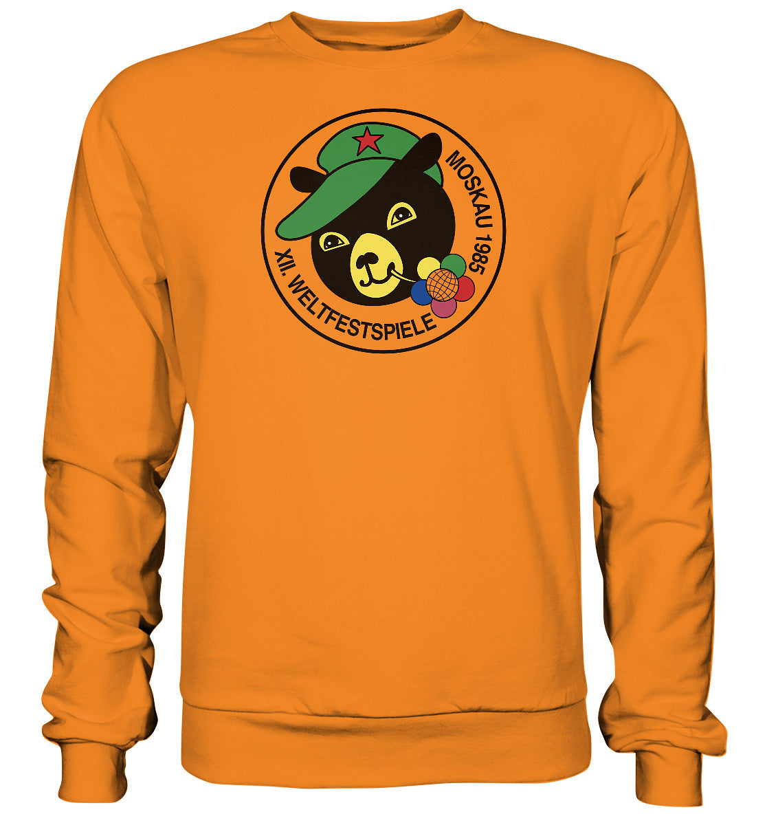 DDR Ostalgie Pullover Unisex • WELTFESTSPIELE, MOSKAU 1985