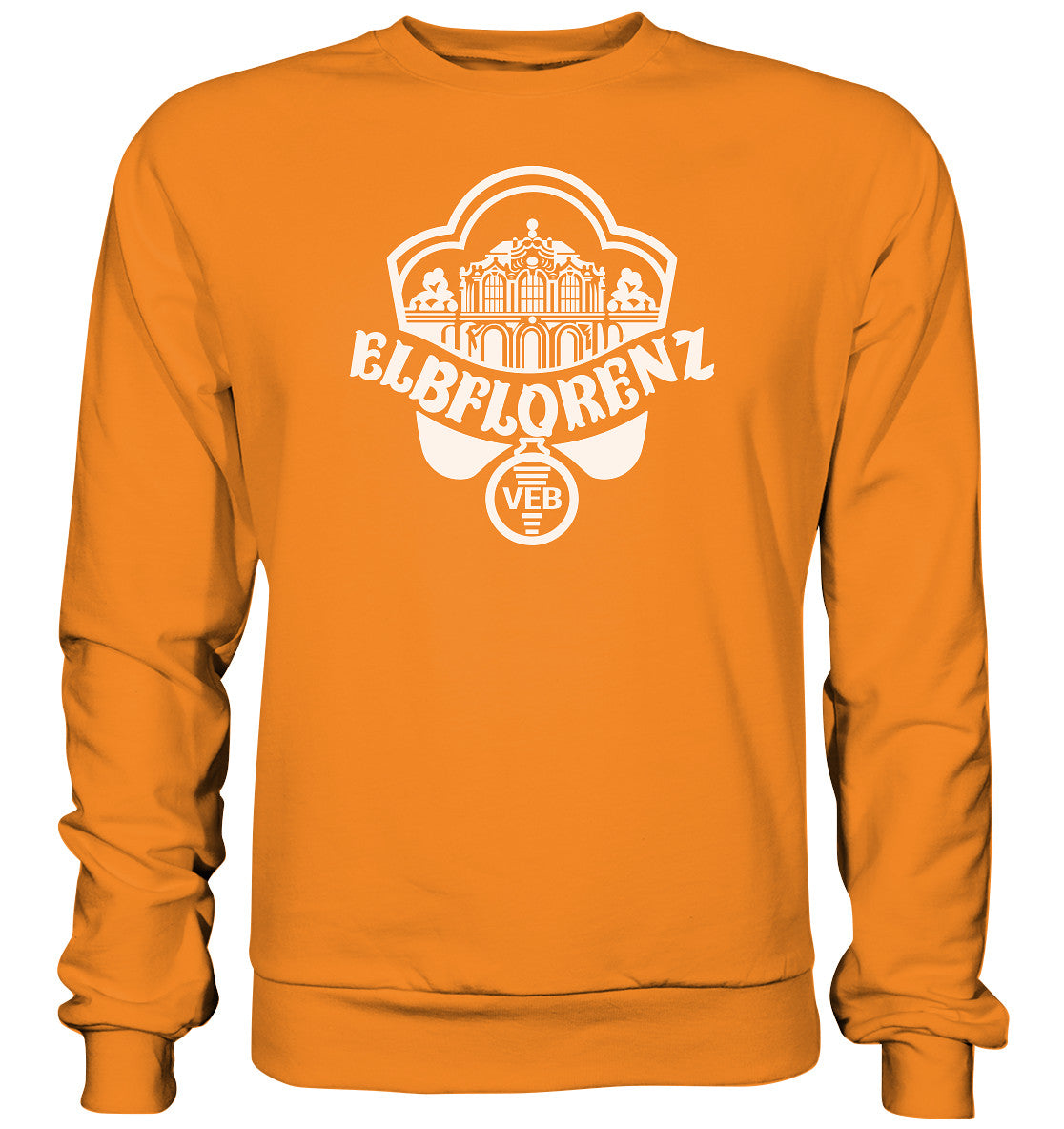 DDR Ostalgie Pullover Unisex • VEB ELBFLORENZ DRESDEN