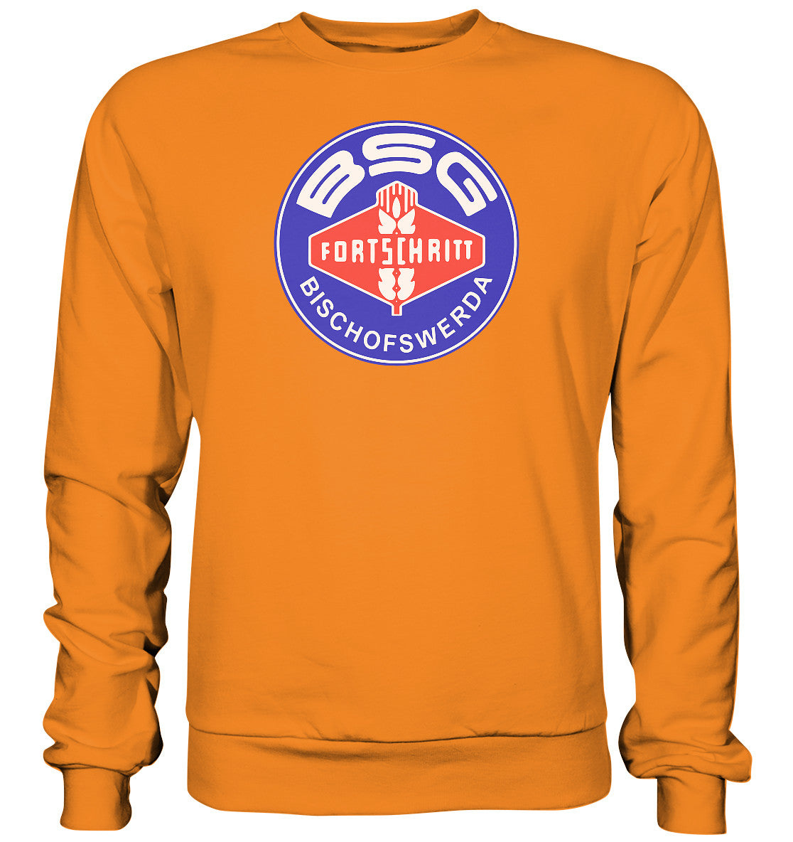 DDR Ostalgie Pullover Unisex • BSG FORTSCHRITT BISCHOFSWERDA