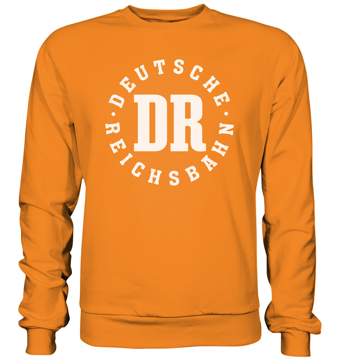 DDR Ostalgie Pullover Unisex •  DR - DEUTSCHE REICHSBAHN - dunkel