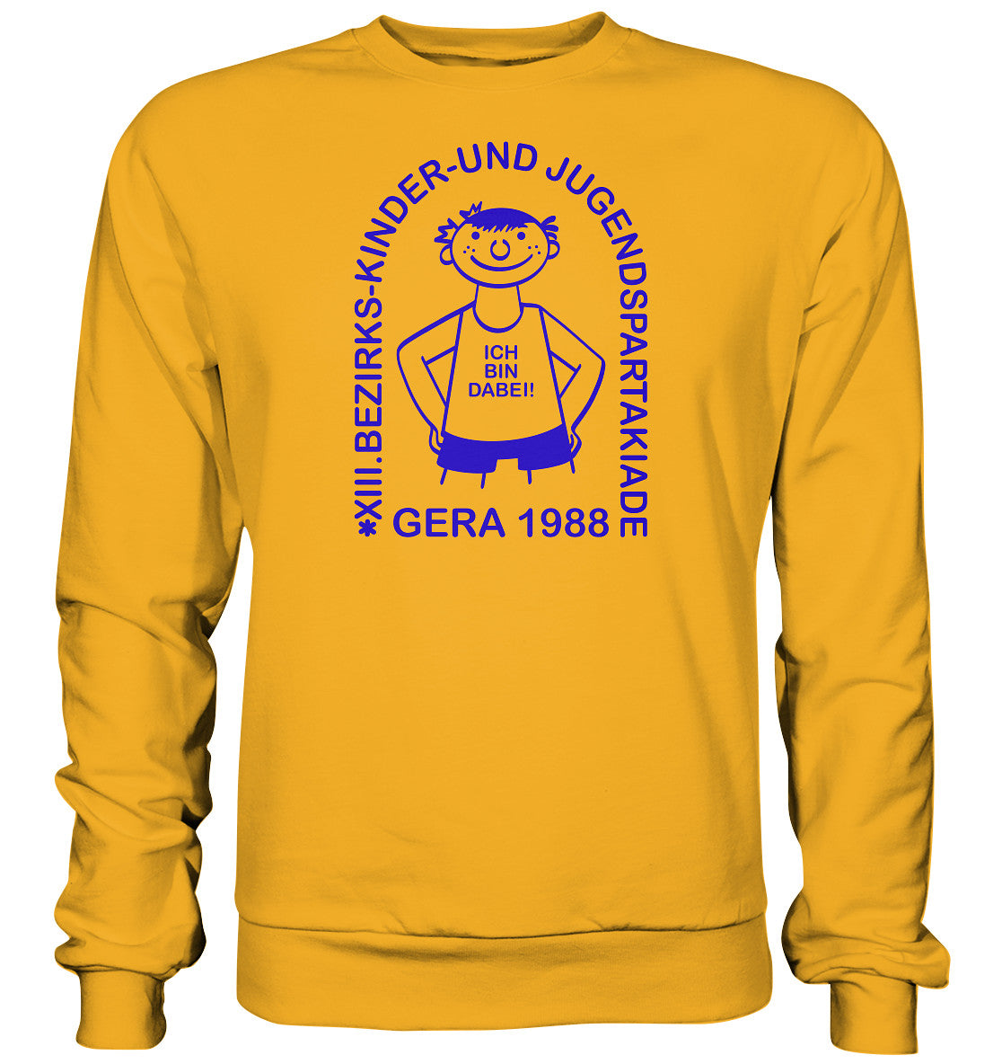 PULLOVER UNISEX • JUGENDSPARTAKIADE - GERA 1988