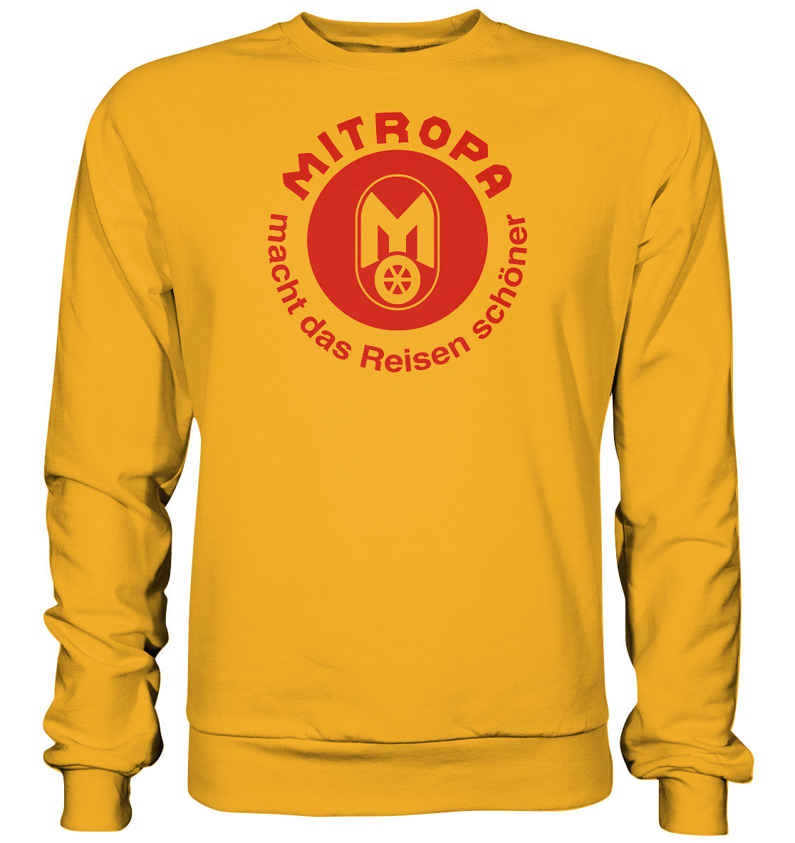 DDR Ostalgie Pullover Unisex • MITROPA MACHT DAS REISEN SCHÖNER - dunkel