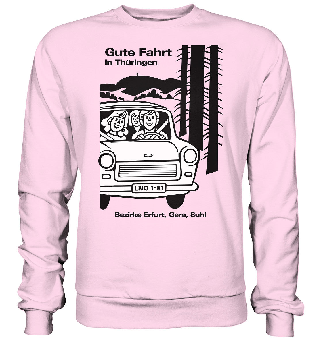 DDR Ostalgie Pullover Unisex • GUTE FAHRT IN THÜRINGEN