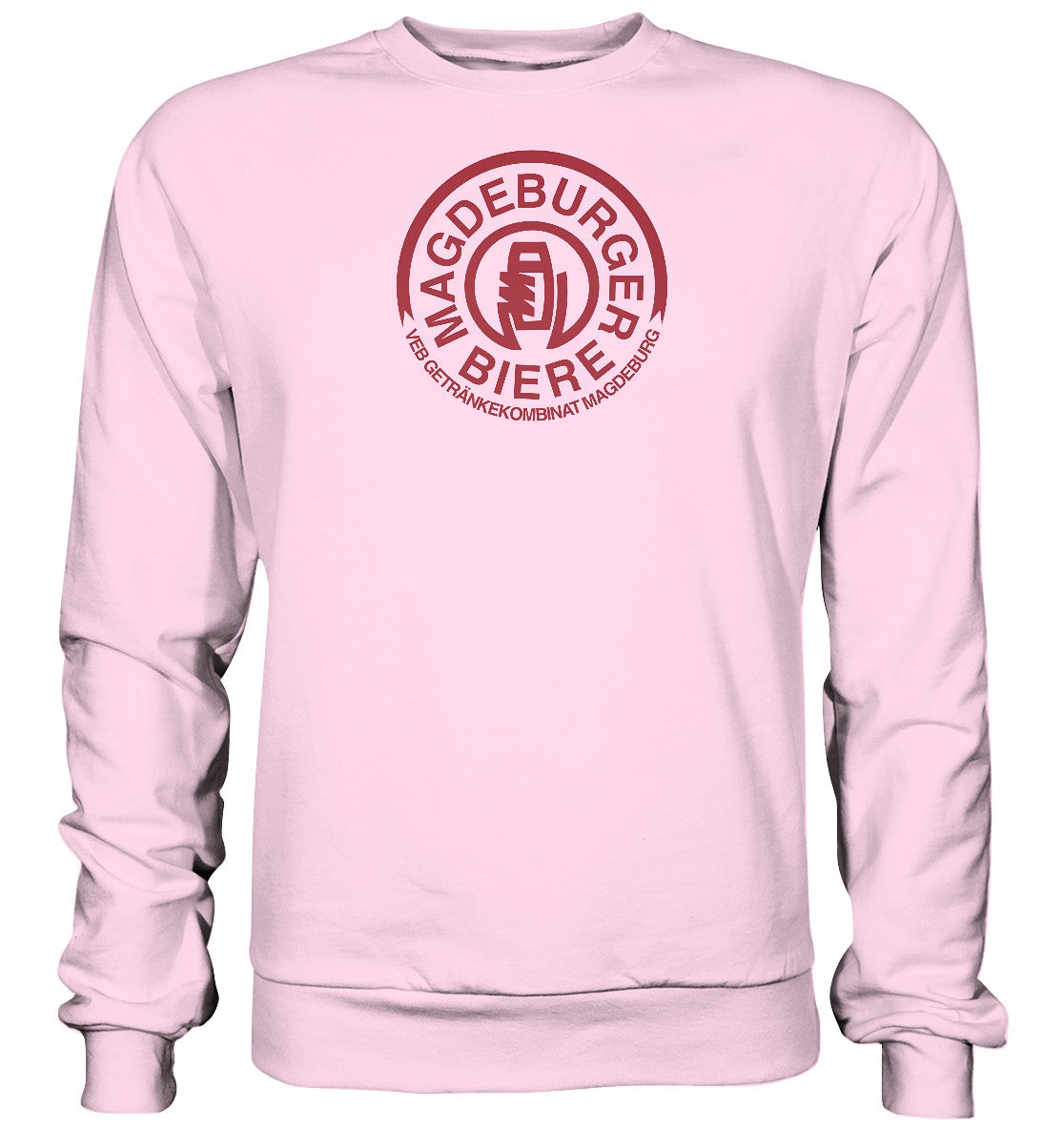 DDR Ostalgie Pullover Unisex • VEB GETRÄNKEKOMBINAT MAGEDEBURG - BIERE