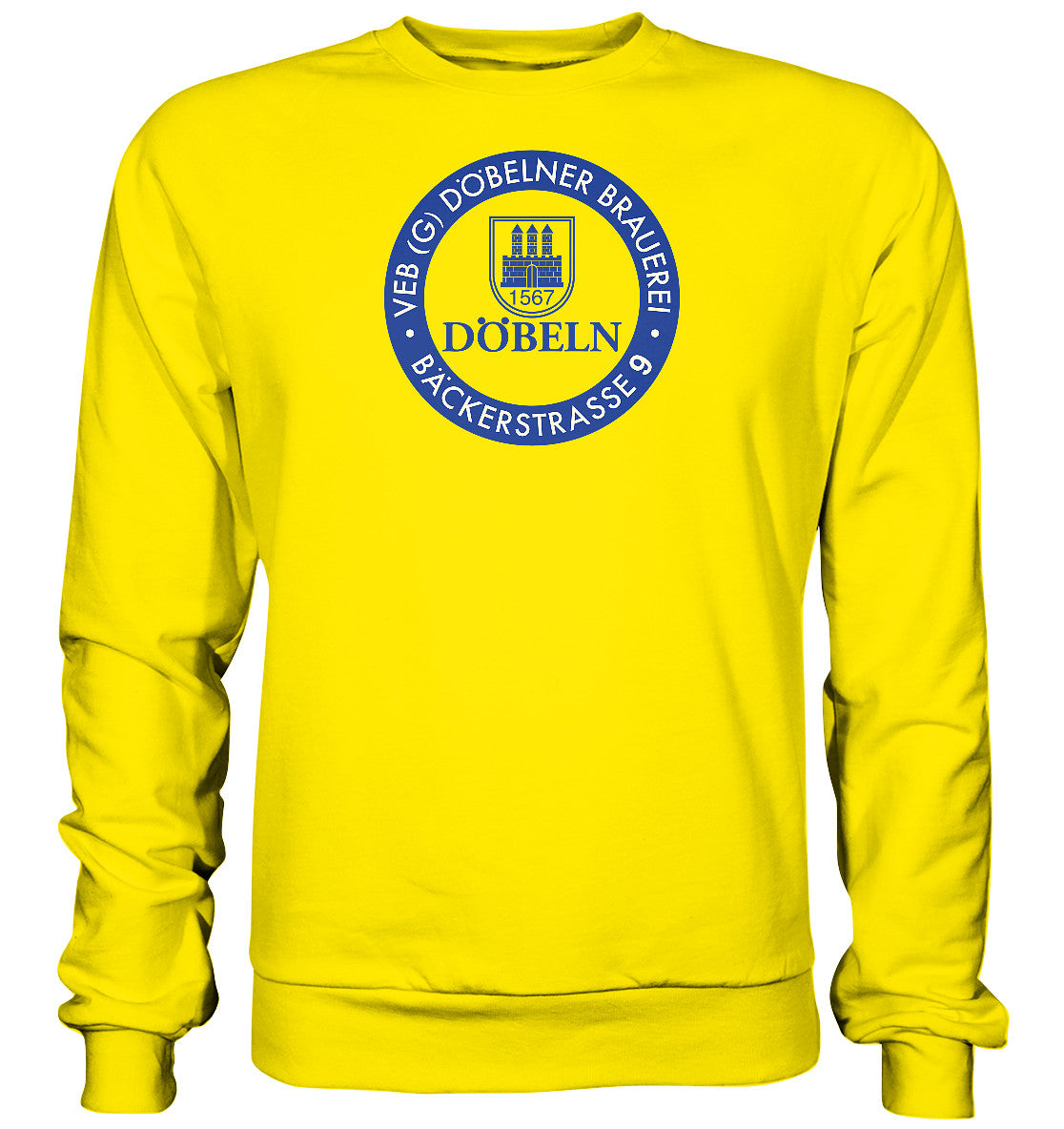DDR Ostalgie Pullover Unisex • VEB DÖBELNER BRAUEREI