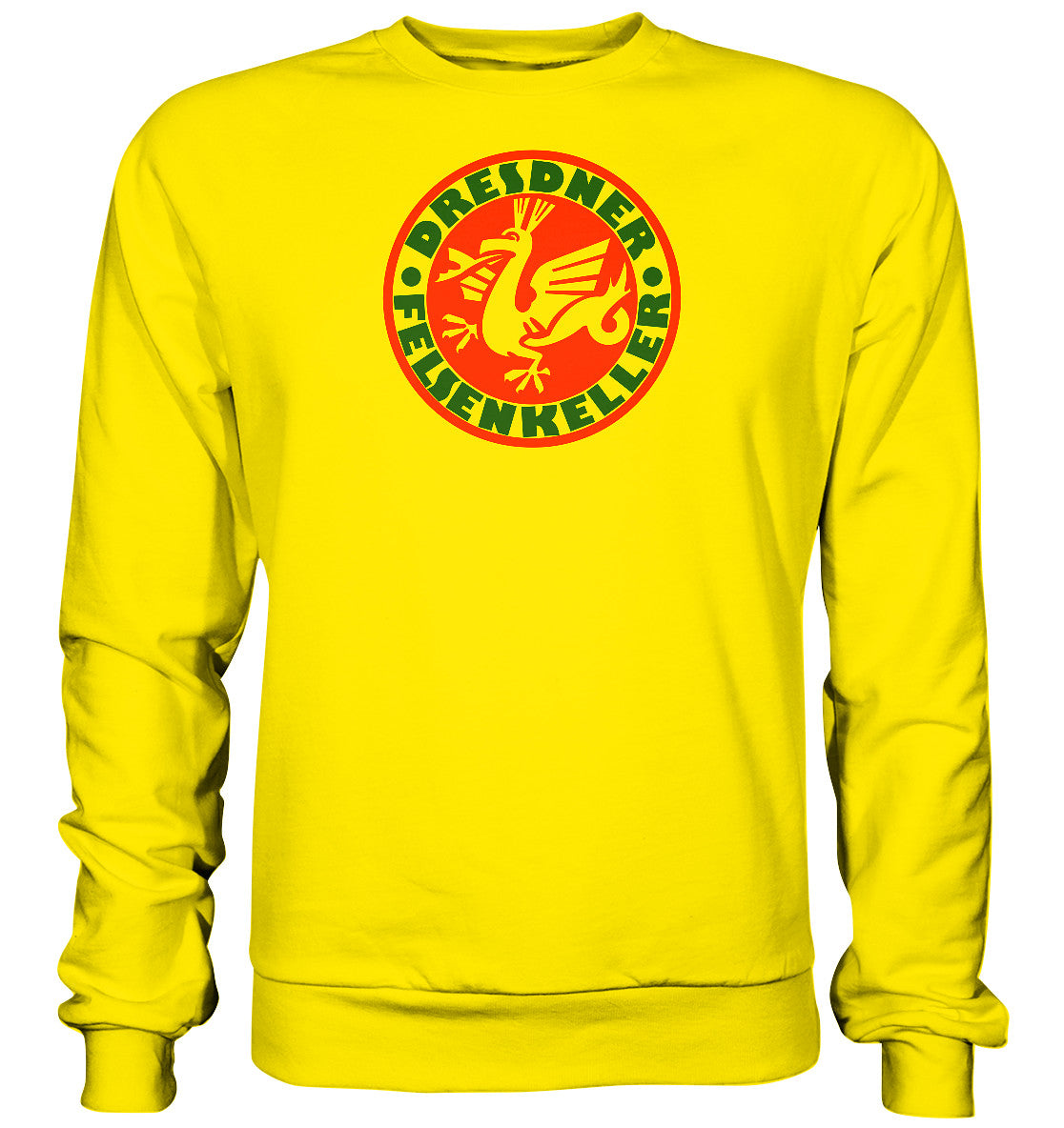 DDR Ostalgie Pullover Unisex • VEB DRESDNER FELSENKELLER - BIERDECKEL