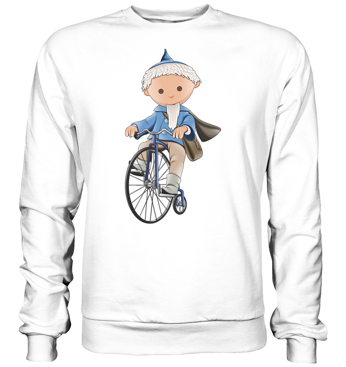 DDR Ostalgie Pullover Unisex • UNSER SANDMÄNNCHEN - AUF DEM HOCHRAD - BLAU (PU-97, 1969)