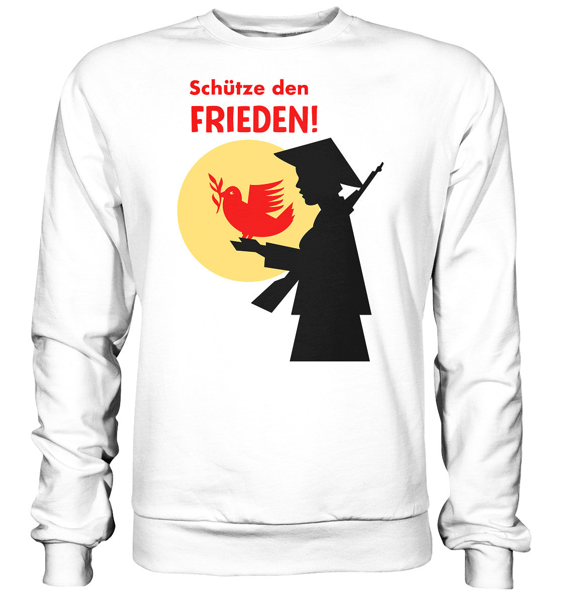 DDR Ostalgie Pullover Unisex • SCHÜTZE DEN FRIEDEN! SOLIDARITÄT MIT VIETNAM