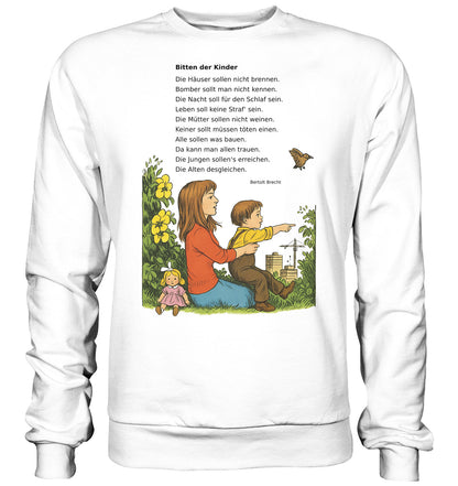 DDR Ostalgie Pullover Unisex • BITTEN DER KINDER - UNSERE FIBEL