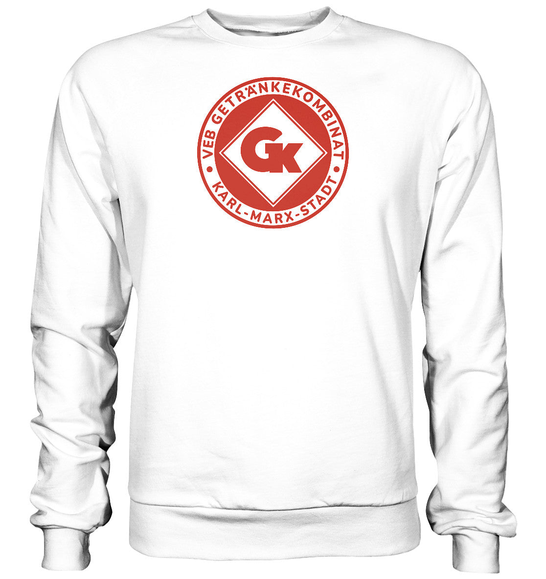 DDR Ostalgie Pullover Unisex • VEB GETRÄNKEKOMBINAT KARL-MARX-STADT