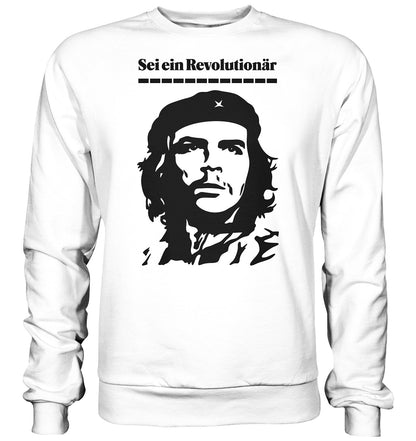DDR Ostalgie Pullover Unisex • SEI EIN REVOLUTIONÄR - CHE GUEVARA (DDR ORIGINAL-PLAKAT)