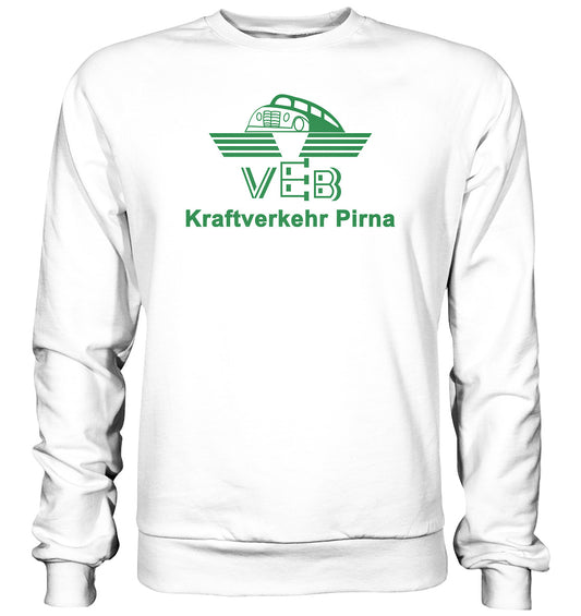 DDR Ostalgie Pullover Unisex • VEB KRAFTVERKEHR PIRNA