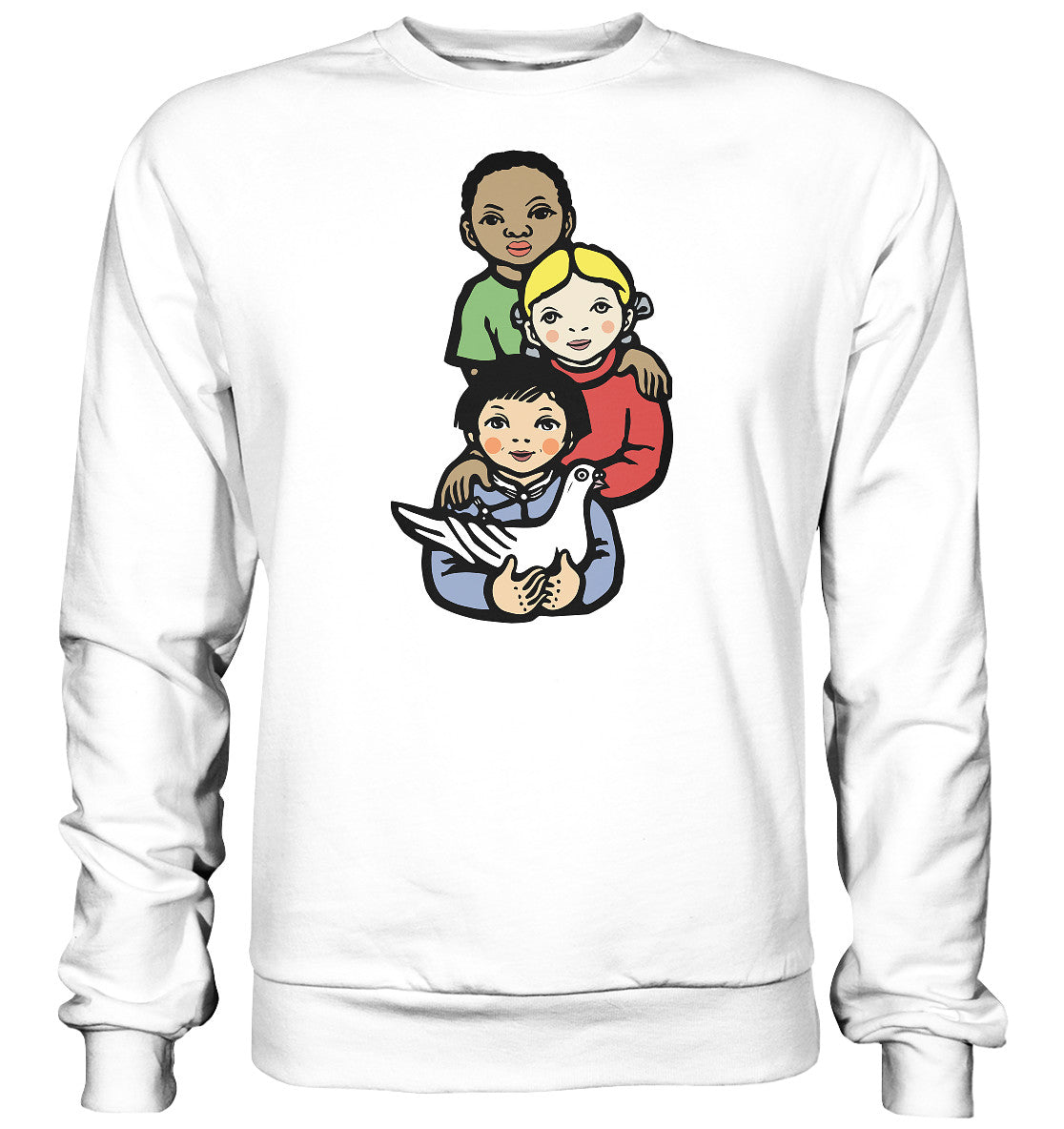 DDR Ostalgie Pullover Unisex • WELTFRIEDEN - WORLD PEACE, LI BING-FAN 1967