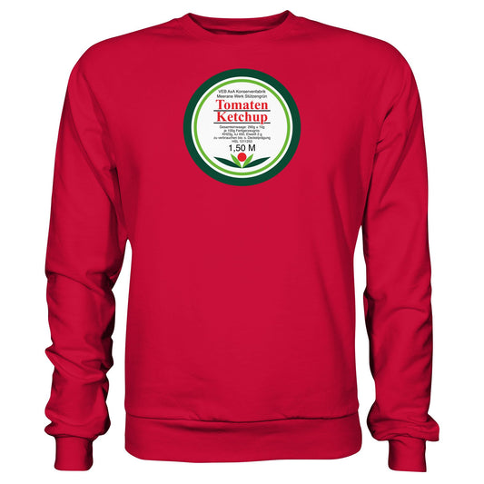 DDR Ostalgie Pullover Unisex • VEB AXA KONSERVEN MEERANE - TOMATEN-KETCHUP