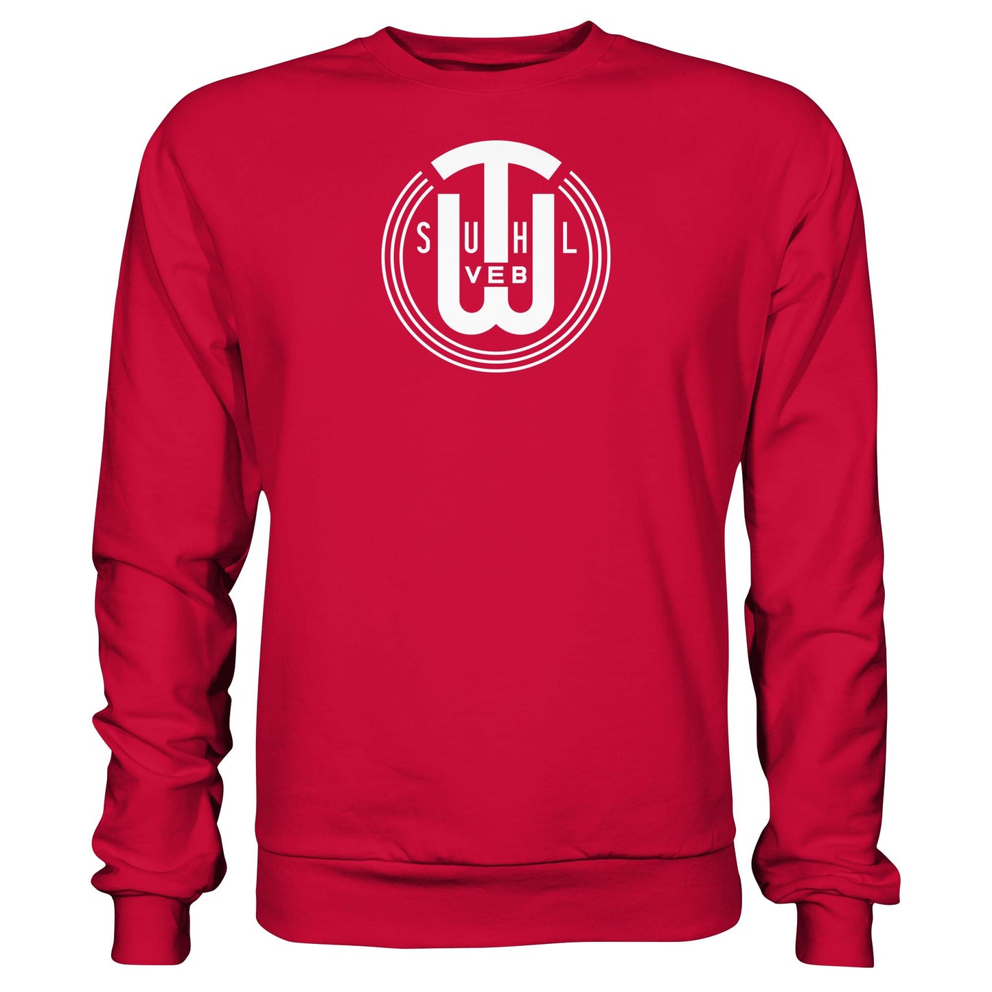 DDR Ostalgie Pullover Unisex • VEB SUHL ERNST-THÄLMANN-WERK