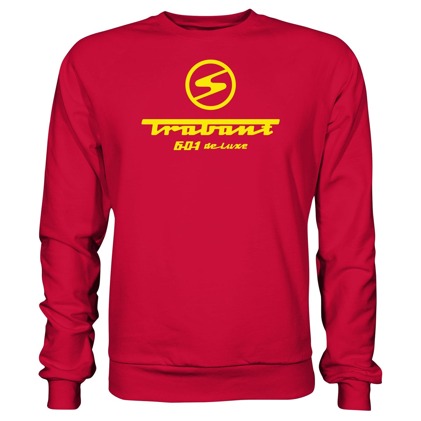 DDR Ostalgie Pullover Unisex • TRABANT 601 DELUXE (SIGNÉ)