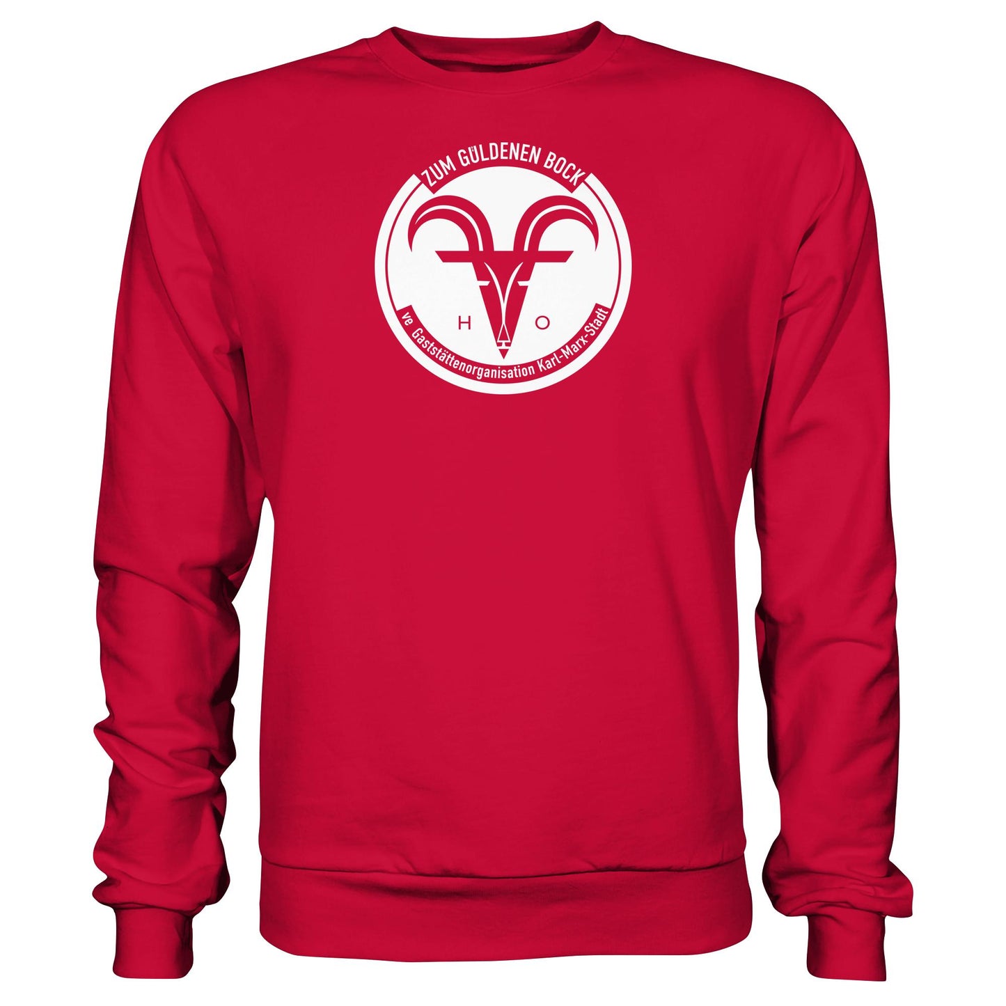 DDR Ostalgie Pullover Unisex • ZUM GÜLDENEN BOCK - VE GASTSTÄTTEN KARL-MARX-STADT