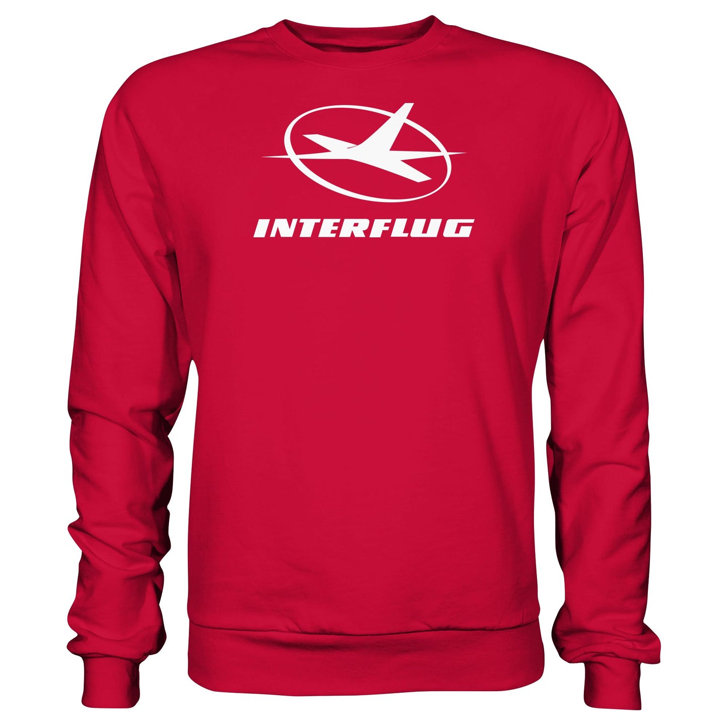 DDR Ostalgie Pullover Unisex • INTERFLUG MONOCHROM