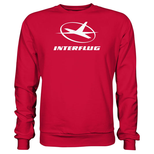 DDR Ostalgie Pullover Unisex • INTERFLUG MONOCHROM