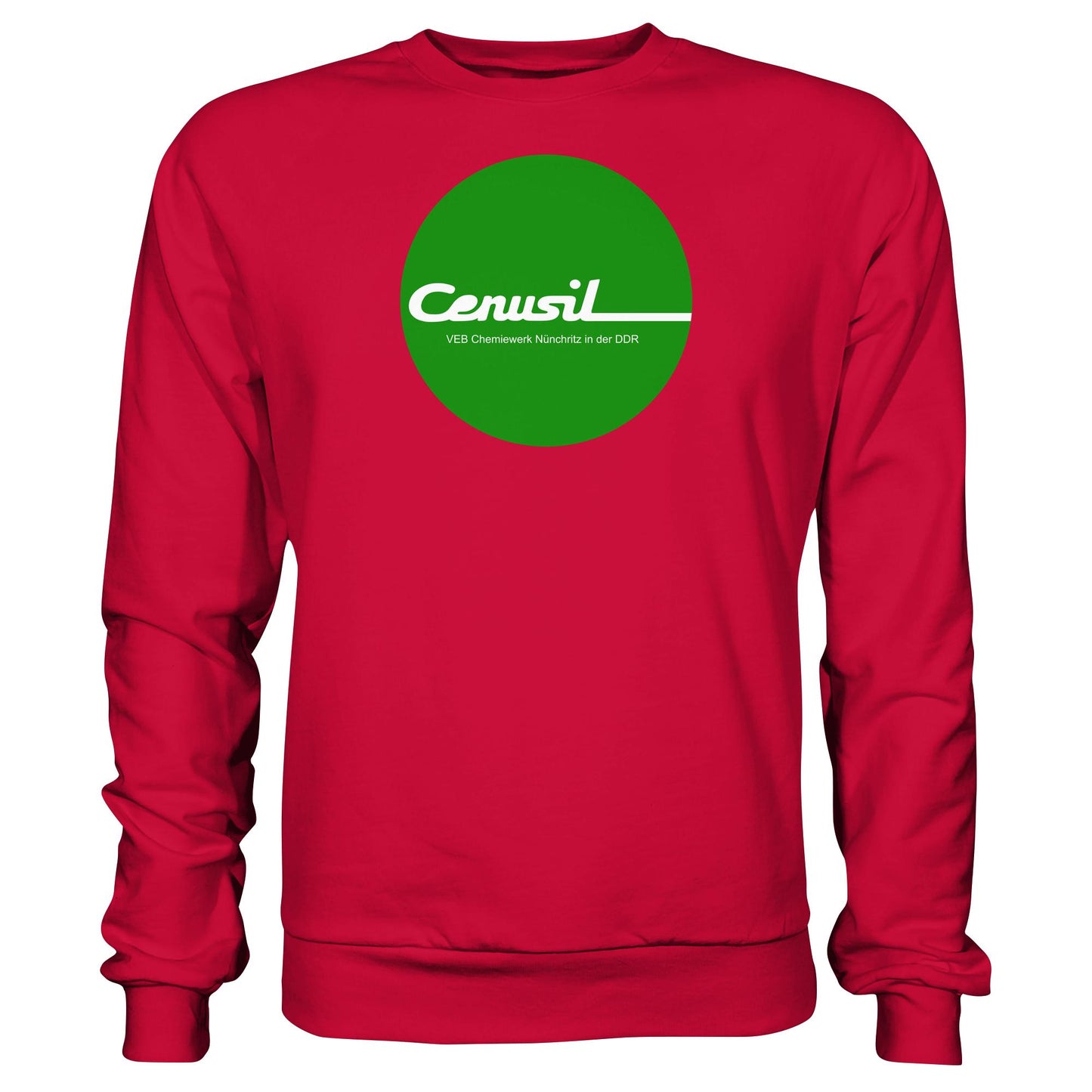 DDR Ostalgie Pullover Unisex • CENUSIL - VEB CHEMIE NÜNCHRITZ