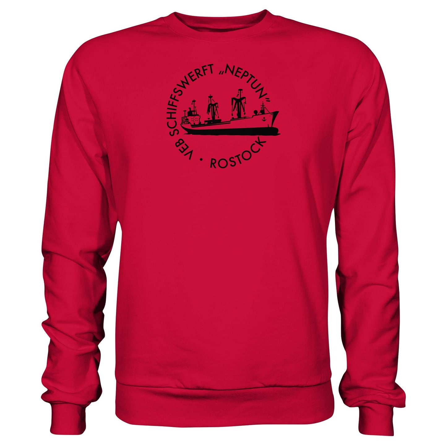 DDR Ostalgie Pullover Unisex • VEB SCHIFFSWERFT NEPTUN ROSTOCK