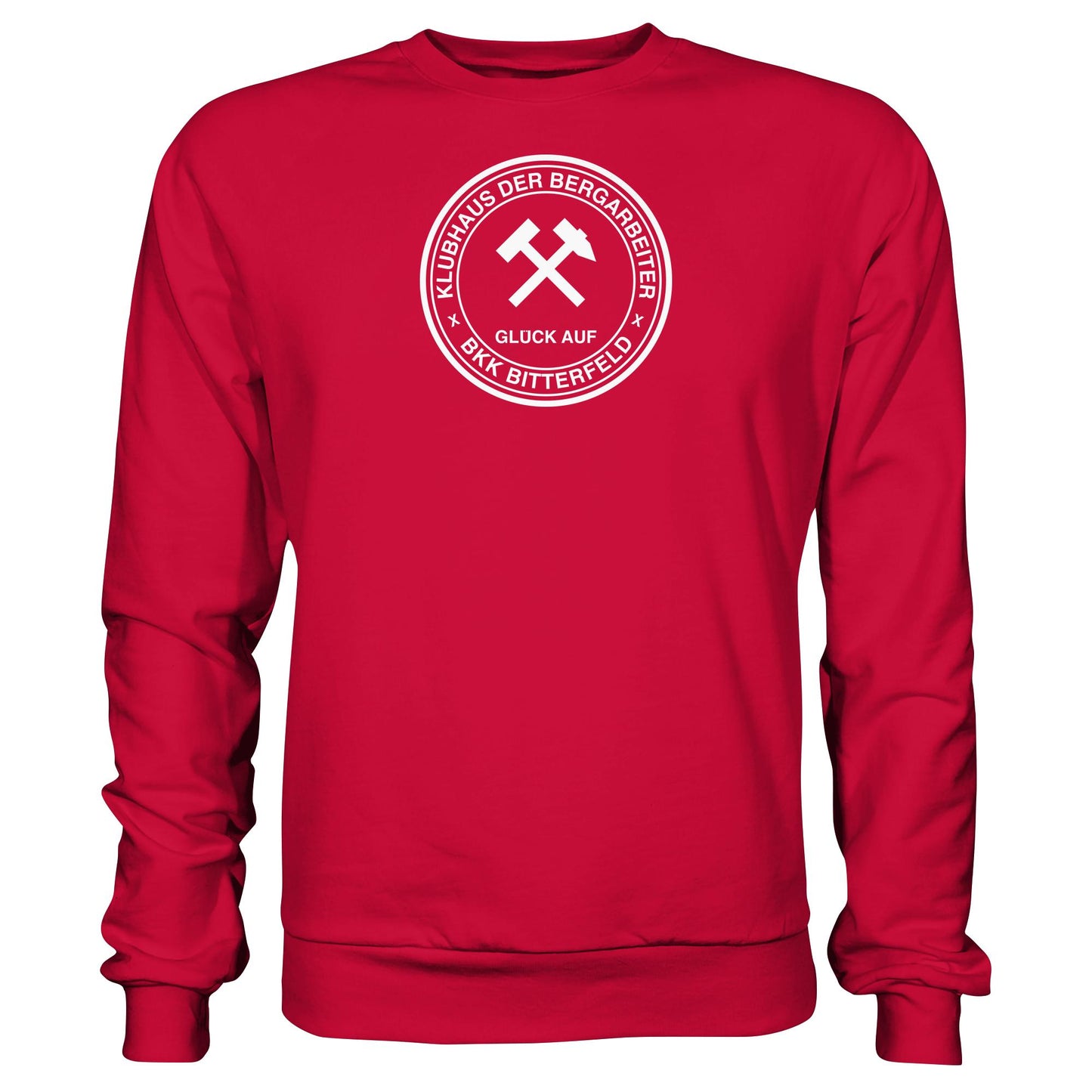 DDR Ostalgie Pullover Unisex • KLUBHAUS DER BERGARBEITER BITTERFELD