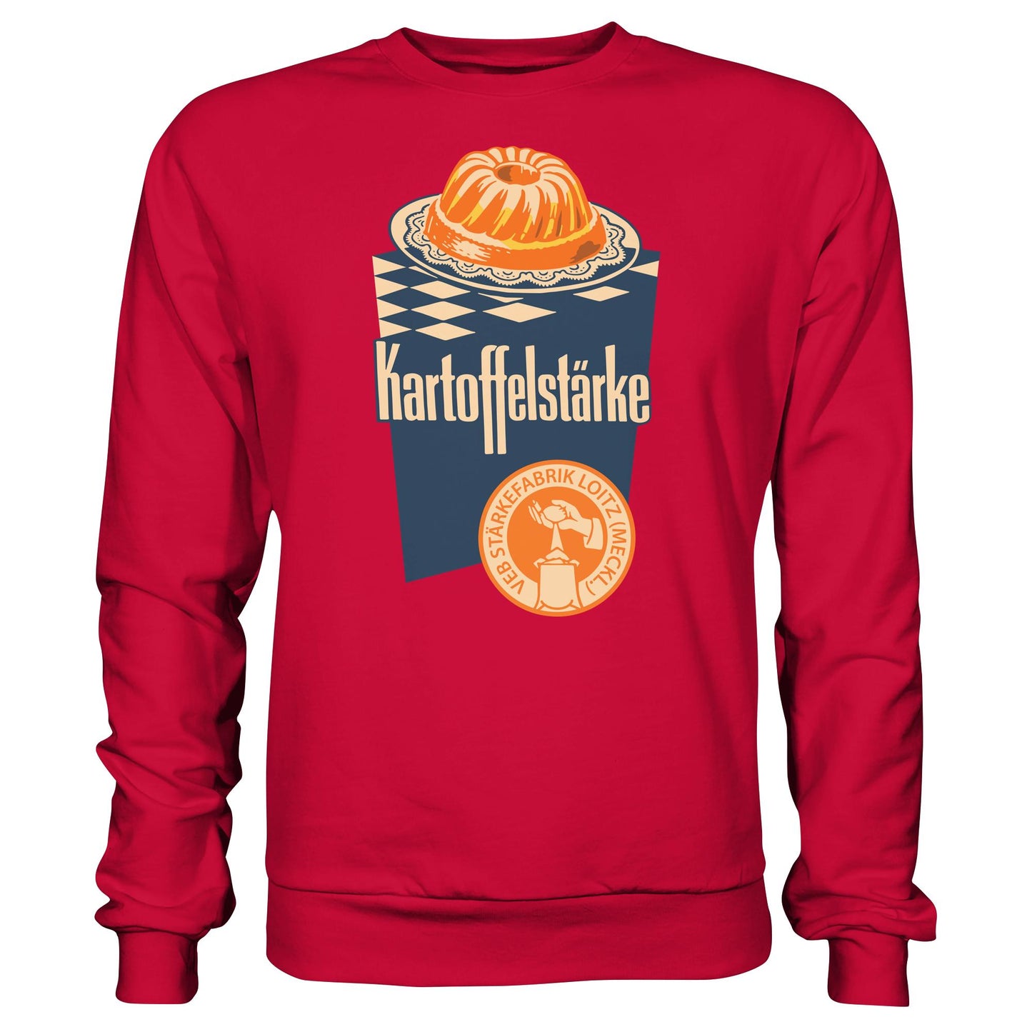 DDR Ostalgie Pullover Unisex • VEB KARTOFFELSTÄRKE - VEB STÄRKEFABRIK LOITZ