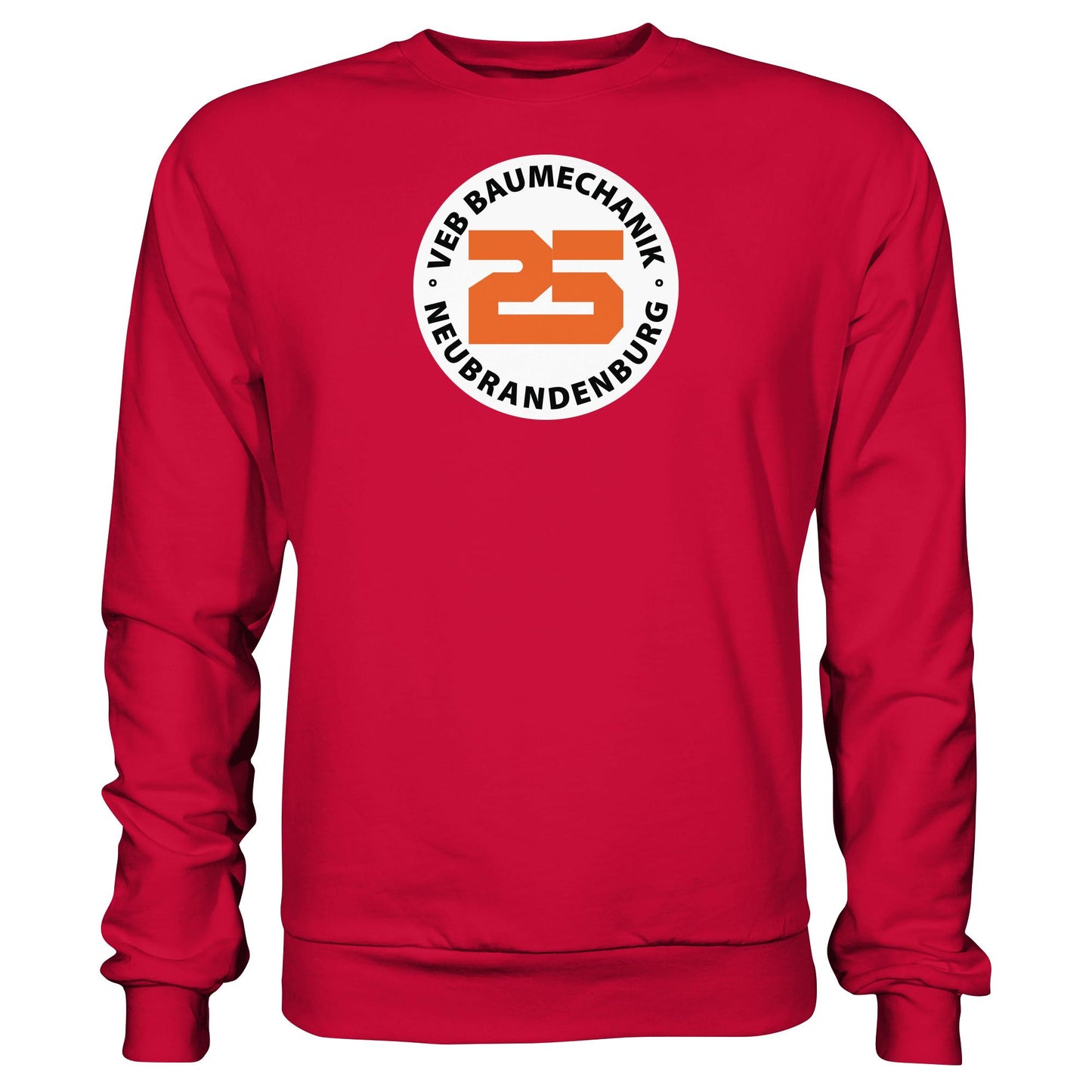 DDR Ostalgie Pullover Unisex • VEB BAUMECHANIK NEUBRANDENBURG