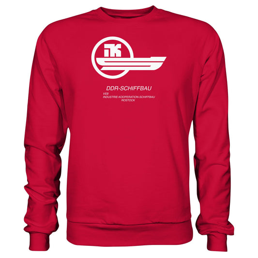 DDR Ostalgie Pullover Unisex • VEB INDUSTRIE-KOOPERATION SCHIFFBAU ROSTOCK