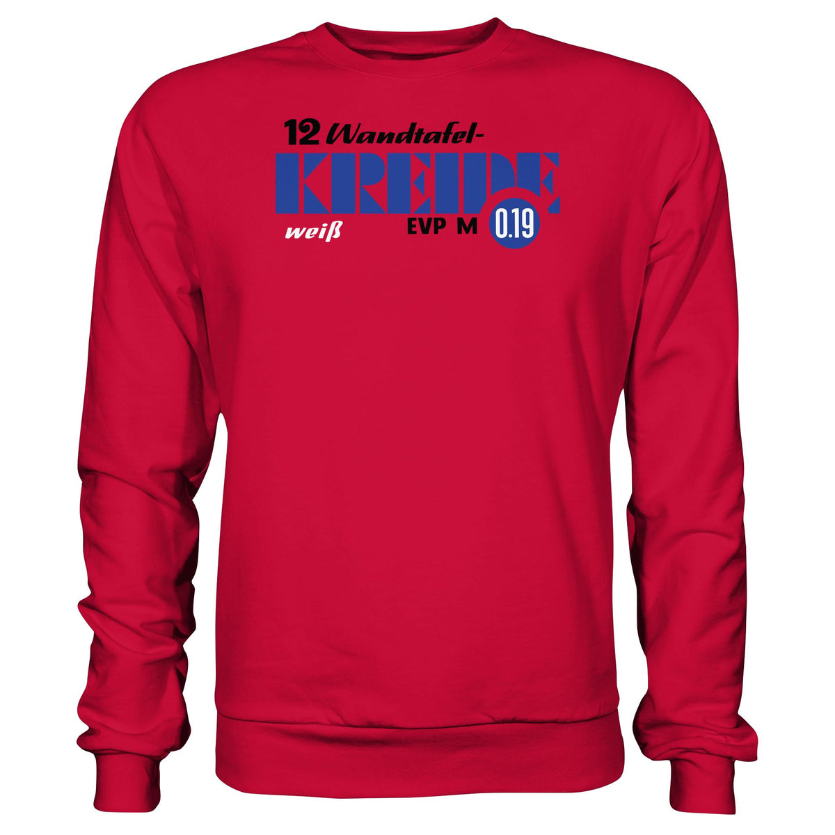 WANDTAFELKREIDE WEISS • DDR Ostalgie Pullover Unisex