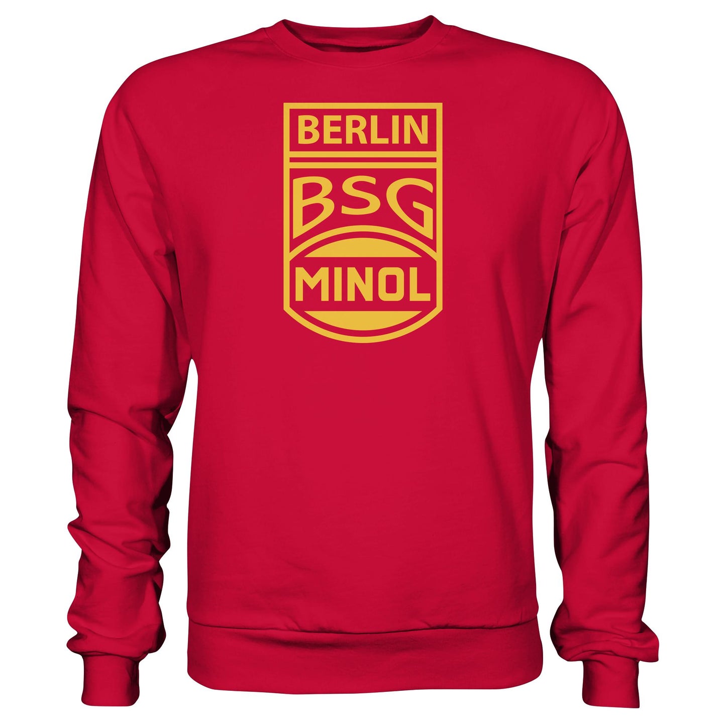 DDR Ostalgie Pullover Unisex • BSG MINOL BERLIN