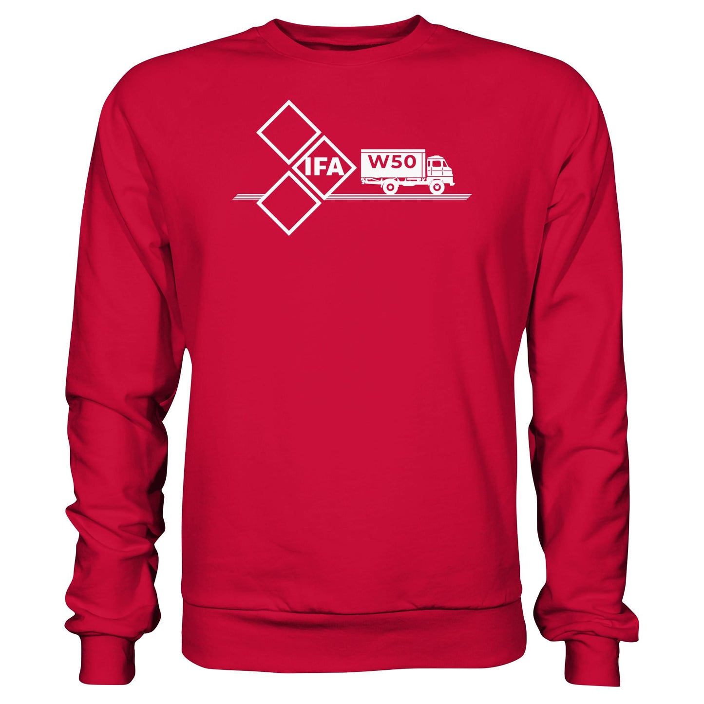 DDR Ostalgie Pullover Unisex • IFA W50 (ORIGINAL SCHILD)