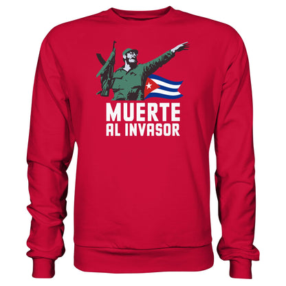 DDR Ostalgie Pullover Unisex • KUBA - MUERTE AL INVASOR