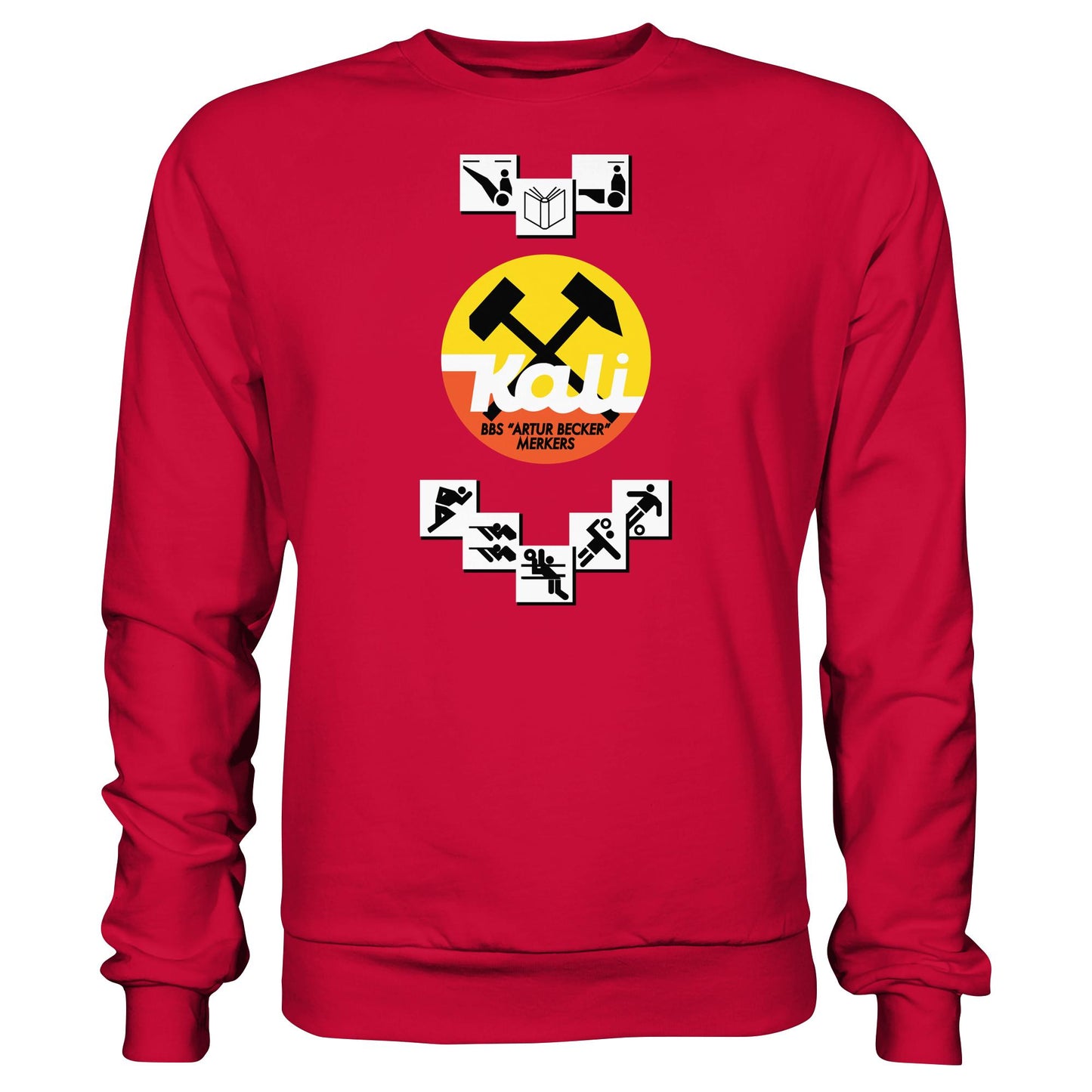 DDR Ostalgie Pullover Unisex • BBS KALI ARTUR BECKER - MERKERS